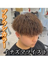 ルースト 心斎橋店(ROOST) マッシュ/イナズマツイスト/ブラウンカラー