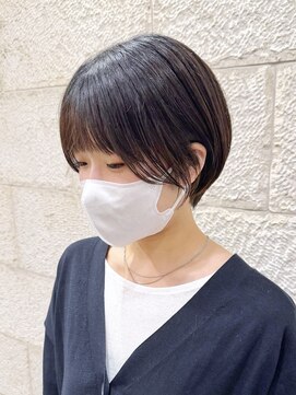 ハピネス 河原町店(Happiness) 顔まわりカット　ショート　京都美容室　進詩織