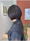 ★伸ばしかけも可愛いショートボブ