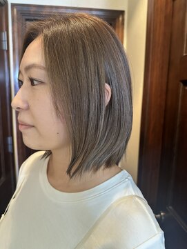 フランジェッタヘアー(Frangetta hair) いつものボブ担当☆野坂