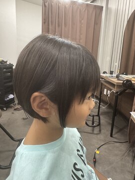 テーラヘアー 取手店(TELA HAIR) キッズショートボブ