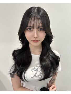 メラク(Merak) 韓国風顔まわりレイヤーカット【渋谷/表参道/Merak/髪質改善】
