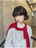 ニュアンスボブパーマ　ゆるパーマ
