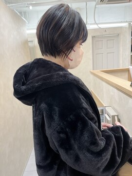 楽ちんキレイめショートボブ