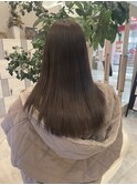 ロングヘアx縮毛矯正