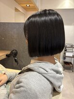 ブルーム ヘア デザイン ドゥーエ(bloom hair design due)&nbsp;ミニボブ×地毛風カラー【ボブ/ミニボブ/艶髪/髪質改善】