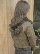 ニコリヘアワークス(nicori hair works)&nbsp;ロング×ミルクティーベージュ3