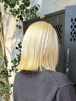 ヲタク(wotaku.) 抜きっぱなしブロンドホワイトブリーチケアブリーチハイトーン