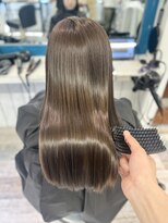 ナチュラ(natura)&nbsp;酸性ストレート×チェスナットブラウン