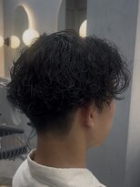 ロンドポレール 北千住(Lond polaire)&nbsp;men's/メンズ波巻きスパイラルパーマ/ナチュラルツーブロック