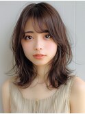 20代30代透明感UPブリーチなしベージュ×レイヤーカット