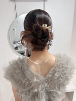 ランリ 名古屋名駅(ranri)&nbsp;カチモリヘア/タイトヘア/お呼ばれヘア/結婚式/名古屋ヘアセット