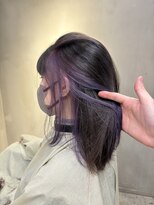 ヴォヤージュ(VOYAGE)&nbsp;インナーカラー×パープル