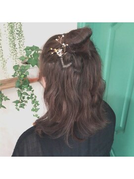 ヘアーサロン リノ(Hair salon LiNO) ふわっとパーマ+アレンジ