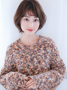 ティーノ(TINO by ganesha) ☆ガーリーフェミニンショート☆