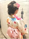 浴衣着付け&ヘアセット