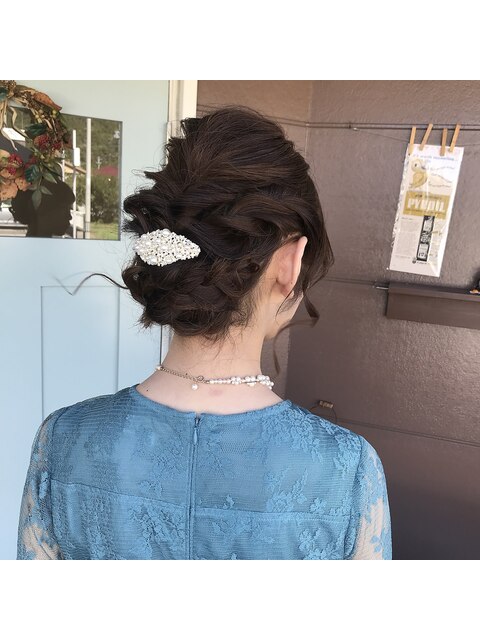 結婚式ヘアアレンジ