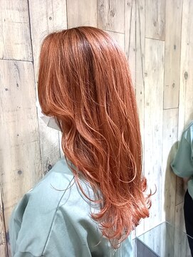 トムキャット(TOM CAT) 韓国風オレンジウェーブヘア