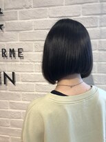 ビューティー エールフォルム 浜松有玉店(BEAUTY YELLFORME)&nbsp;パツッと重め前下がりボブ
