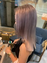 ラフ 難波店(LAFF)&nbsp;#黒髪#ボブルフ#ネビージュ#小顔#ワンレン