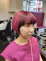 榮美容室 本店 ピンキーボブ