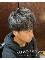 ヒロギンザバーバーショップ 神楽坂店(HIRO GINZA BARBER SHOP)&nbsp;大人マッシュスタイル