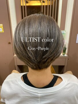 エクリ(equri×SHISEIDO) アルティストカラー×明るい白髪染め