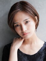 カライングドゥ(ing deux)&nbsp;ショートカット×ひし形ショートボブ×前髪あり20代30代40代 s03