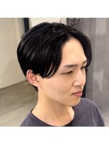ニコフクオカヘアーメイク(NIKO Fukuoka Hair Make)&nbsp;「NIKO」大人センターパート　カルマスタイル　福岡天神
