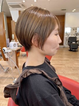 レクタ(recta) 大人丸みショート20代30代40代明るめブラウンベージュ