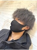 波打ちマッシュ x シルバーカラー