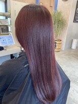 グレープバイン 港南台(GRAPEVINES)&nbsp;カシスレッド／ストレート／ハイトーンカラー