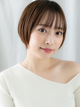 ドクターズ サロン ラブ(Dr's Salon LAB) 似合わせ小顔シースルーバング丸みショートk古河20代30代40代