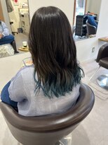 ハチマルハチ ナル 登戸店(808 nalu)&nbsp;裾カラー/エンドカラー/ブルーカラー