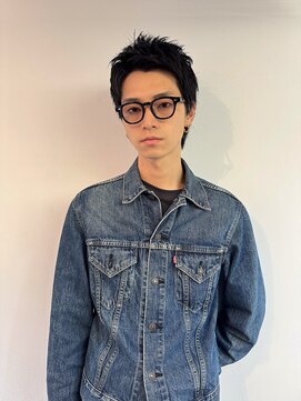 ネルケ 立川(nelke) スパイキーショートパーマツイストスパイラルパーマビジネスヘア