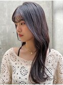 レイヤーカット/顔周りレイヤー/韓国風