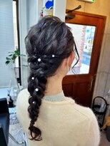 ラグズ 茅ヶ崎(LAGUZ)&nbsp;【ヘアセット】  もこもこ編み下ろし 茅ヶ崎ヘアセット 早朝