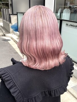 ドットハリス(.Hallis) ハイトーン/ホワイトピンク/髪質改善