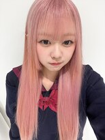 ハイブ 金沢(Hive)&nbsp;10代20代ホワイトピンクブロンドヘアハイトーン