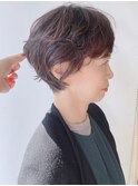 【morio原宿】マッシュショートパーマ　ゆるふわパーマ　宮本