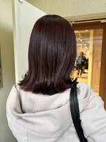 ラミエ バイ メルト 吉祥寺(lamie by melt)&nbsp;【小川】ピンクブラウン/きりっぱなし/エアリーロング