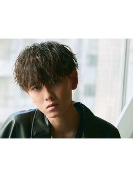【東京/渋谷】無造作なオシャレヘアに！髪の傷みが気になる人にも人気◎[渋谷/メンズパーマ]