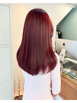 フラム 渋谷(flamme)&nbsp;◎ブリーチなしレッドカラー◎