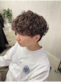 波巻きスパイラル/波打ちパーマ