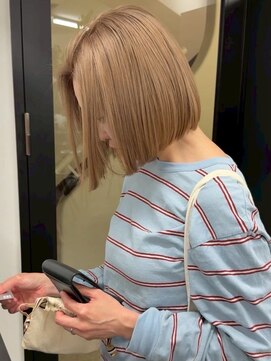 ジル ブラン 福岡(JIL BLAN) ハイライトカラー/ショートカット/レイヤーカット/福岡天神