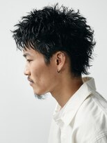 フィフス 天神大名(fifth) 天神大名スパイキーパーマメンズカットスパイキーショート30代