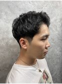 アップバング ツーブロック 刈り上げ メンズカット/葛西メンズ