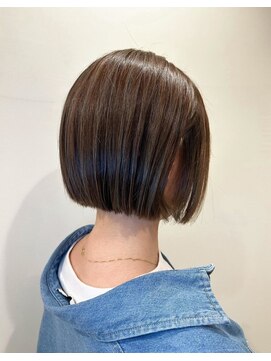 ハロ ハッピーヘアライフ 長居店(Halo happyhairlife) ミルクティーグレージュアプリコットオレンジハイライトカラー