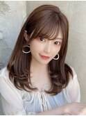 顔周りの後れ毛がかわいいシャギーレイヤー【浦和】