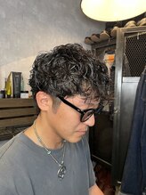 フリー(FREE) 波巻きパーマ メンズパーマメンズカットメンズ